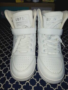 UBFBEN White High Tops - Women | Color: White | Size: 35